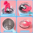 thumbnail image 6 of ACDANC 2026 New Replacement Lids for 40 Oz Tumblers,3.93" Dustproof Spill Proof Splash Resistant Tumbler Lids,Dual Drinking Options: Sip Directly Or Use A Straw Through the Flip-Open Lid, 6 of 7
