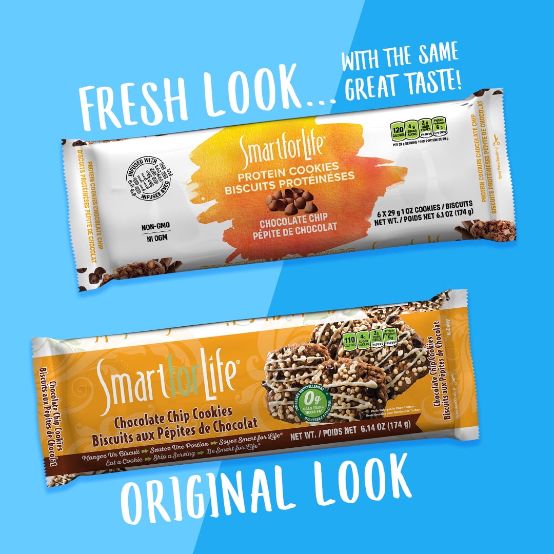 Smart for Life High Protein Cookie Diet - Chocolate Chip - 2 Week Supply