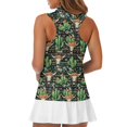thumbnail image 5 of Whosucclay Skull Cactus Print Womens Golf Shirt for Ladies, Durable Sleeveless Ladies Golf Shirts for Outdoor Sports XS - 2XL, 5 of 8