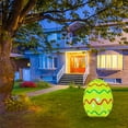 16 Inch Easter Egg Inflatable Outdoor Decorations Happy Easter Blowing