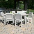 thumbnail image 2 of Highwood 7-pc Weatherly Dining Set - 42" x 84" Rectangle Table, Dining Height, Outdoor, Eco-friendly, Synthetic Wood, 2 of 2