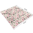50x60 Inch Flannel Fleece Blanket for Men, Women & Kids, Soft ...
