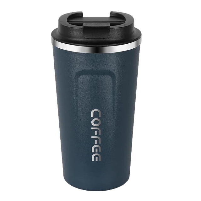 Taza de café con aislamiento de 510ML/380ML, frasco térmico de acero inoxidable para viaje, vacío
