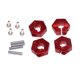 thumbnail image 4 of Bujes de accionamiento de aluminio de 5.0 mm con rueda mm con tornillos para HSP HPI 1/10 RC Car Baoblaze Cubos Hexagonales de Rueda de Coche RC, 4 of 6