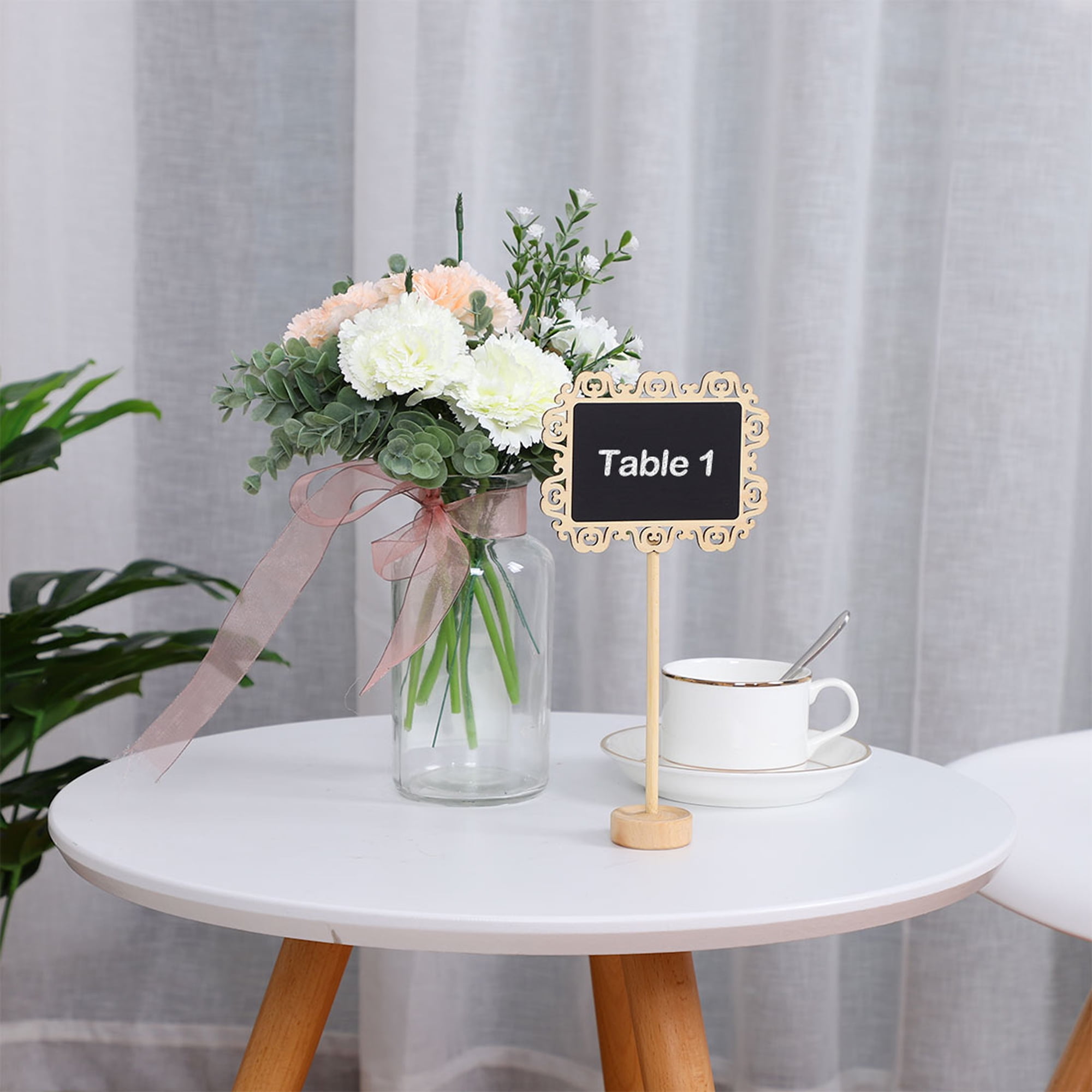 15pcs Wood 4 i3x3i 2 Inch Mini Chalkboard Sign iMemoi Message 15pcs Wood 4 i3x3i 2 Inch Mini Chalkboard Sign iMemoi Message