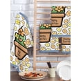 thumbnail image 2 of Easter Kitchen Dish Towels for Drying Dishes Set of 4, Bunny Ears Spring Yellow Flowers Potted Plant Pastoral Waffle Weave Microfiber Hand Tea Bathroom Towels Quick Dry & Absorbent Towel 15.7x23.6, 2 of 7