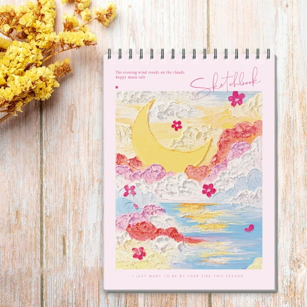 Carnet De Voyage Portable Pour Aquarelle, 300 G/m,... – Grandado