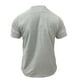 thumbnail image 4 of Camisas Elvqul de Hombre Liso Manga Corta Gris Economicas Algodón Botones Solapa Deportivas, 4 of 5