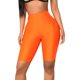 thumbnail image 1 of Pantalones cortos Prolriy para mujer, para entrenamiento, gimnasio, cintura alta, para ciclismo, yoga, leggings deportivos de moda, elásticos, informales, color naranja, talla S, 1 of 8
