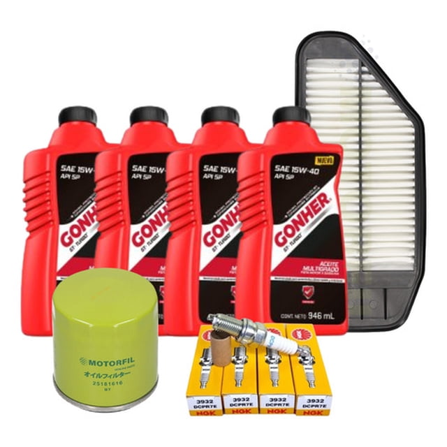 Kit Afinacin Spark 2011-2018 1.2 15w40 Bujia Platino
