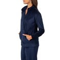 thumbnail image 3 of Athletic Works Women's Soft Velour Jacket and Pant Tracksuit, Size S-XXL, 3 of 8