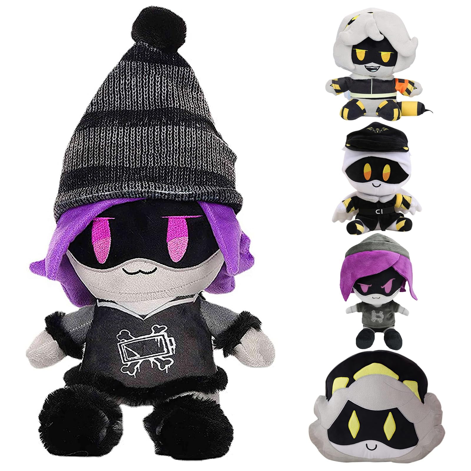 Today Murder Drones UZI Plush Toy 7.9inch Soft Stuffed Doll for