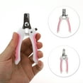 thumbnail image 3 of 1 Set de Cortauñas Duraderos para Mascotas con Lima para Perro y Gato 4.72"x2.76" Rosa Blanco, 3 of 6