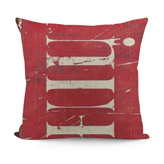 YINGXI Decorative Throw Pillow Covers, Decor, Red Blue Home Decoration 12x12in