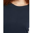 thumbnail image 5 of Hanes Women's Long Sleeve Cotton T-Shirt Navy XL, 5 of 7