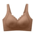 thumbnail image 3 of Full Coverage Wireless Everyday Comfort Bra for Support in Plus Size Longline Design and Everyday Wear Everyday T-Shirt Bra with Full Coverage Support, 3 of 3
