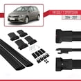 thumbnail image 5 of Compatible with Volkswagen Golf Sportvan 2014-2017 FLY Model Car Roof Rack Cross Bar Black Aluminium 2 Bars, 5 of 7