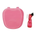 thumbnail image 5 of Unique Bargains 1 Set Braces Box Lightweight Braces Storage Box Pink Red, 5 of 5