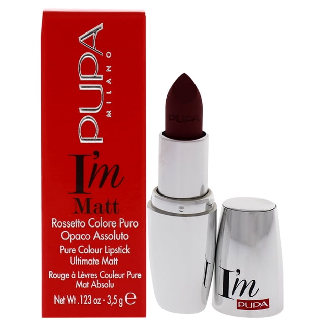 I Am Matte Rouge à Lèvres Couleur Pure - 013 Brun Rose par Pupa Milano pour Femmes - Rouge à Lèvres 0,123 oz