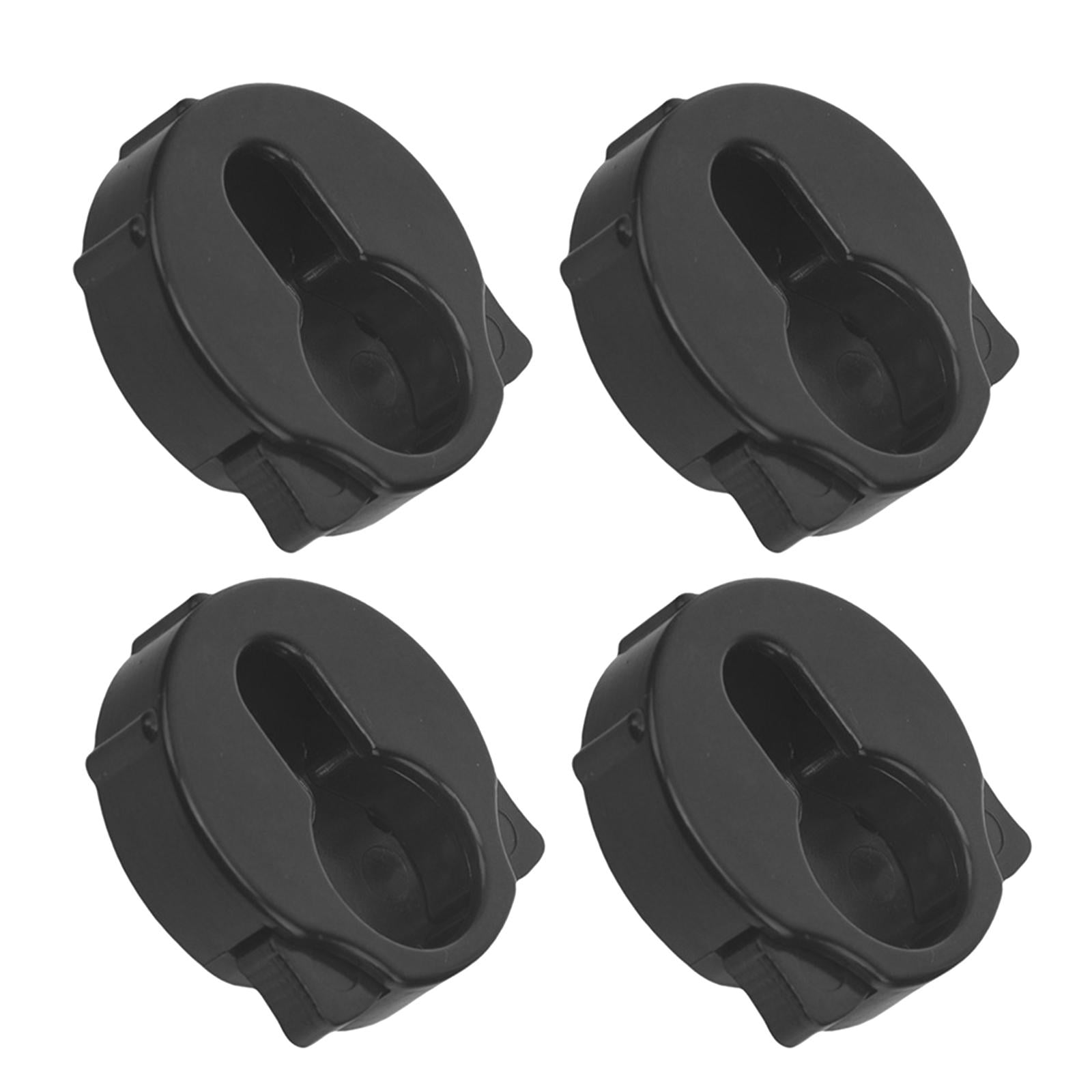 4 Pieces Guitar Strap Locks Universal Quick Change Set Easy Installation for Electric Acoustic Bass Guitars