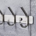 thumbnail image 5 of Wall Mounted Bathroom Coat Rack Bathroom Coat Rack With 3 Hooks Brushed Sus 304 Stainless Steel, 5 of 5