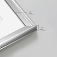 thumbnail image 3 of Wexford Home Graphica I Premium Framed Print, 30.5" x 42.5" - Ready to Hang, Silver (Set of 2), 3 of 9