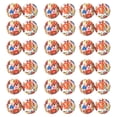 thumbnail image 1 of Cuentas de silicona de 15 mm, 40 piezas de cuentas de silicona redondas para llaveros, manualidades, pulseras, collares, cordones, 1 of 6