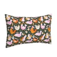 thumbnail image 2 of Fotbe Roosters and Chicks Pillow Cases - Envelope Closure - Luxury, Extra Soft, Cooling Pillow Covers - Wrinkle, Fade, Stain Resistant-20"x30", 2 of 9
