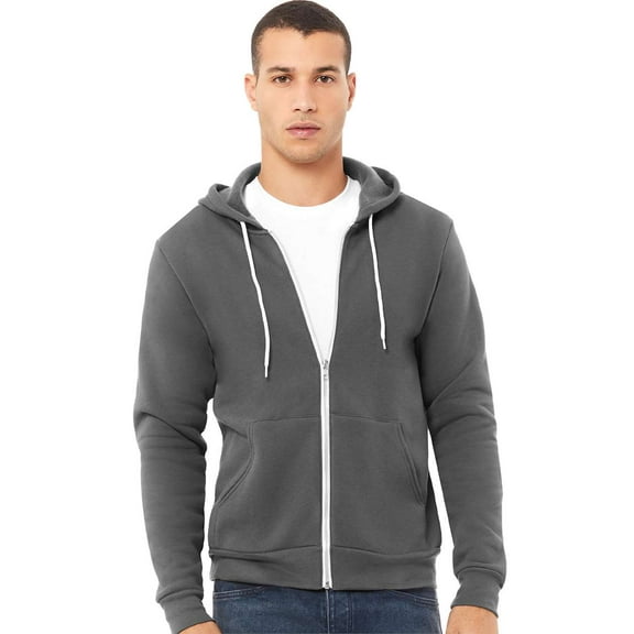 BELLA   CANVAS Sponge Fleece Full-Zip Hoodie