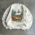 thumbnail image 3 of Santa Cabin Graphic Sweatshirt | Cozy Winter Scene Pullover, 3 of 6