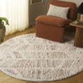 thumbnail image 2 of SAFAVIEH Vermont Timothy Geometric Area Rug, Beige/Ivory, 6' x 6' Round, 2 of 10