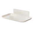 thumbnail image 2 of Amzcrzy Plastic Foldable Storage Rack Wall-Mounted Combination Towel Rack and Shelving Unit for Bathrooms No Drilling Required Wall-Mounted Vanity Organizer for Cosmetics Hooks/Hangers/Holders, 2 of 7