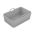 thumbnail image 2 of YAOMOBB Fryer Silicone Bakeware Multifunctional Rectangular Baking Silicone Plate Non food Grade Fryer Liner for Kitchen Gadgets, 2 of 7