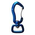 thumbnail image 4 of Aluminum snap hook with swivel snap hook key 76mm gray, 4 of 7