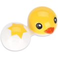 thumbnail image 3 of Lenses Box Case, Cute Mini Cartoon Duck Contact Lens Holder Eye Care Lenses Container Case, 3 of 5