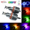thumbnail image 3 of Suitable for BMW E60 E63 E82 E88 E90 F01 RGB H8 LED Angel Eye Light WIFI Control Halo Ring -, 3 of 4