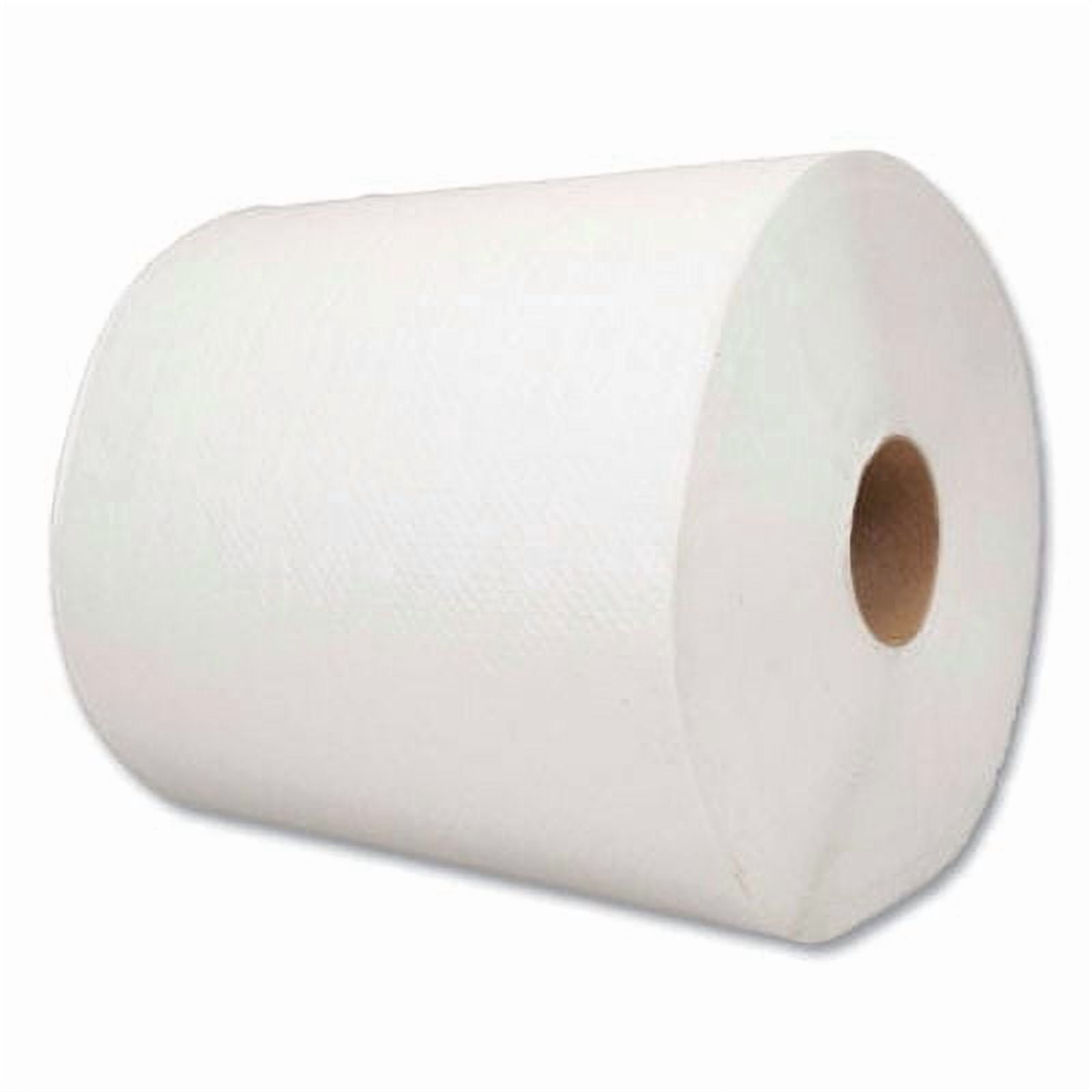 Boardwalk 8 in. x 700 ft. Hard Wound Towel, White - Case of 6