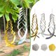 thumbnail image 3 of SGACAI Reflectores de aves giratorios de Mylar plateado, dispositivo disuasorio de aves reflectante colgante para exteriores de 17,7 pulgadas para casa, jardín, piscina, 3 of 6