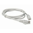 thumbnail image 3 of Addon ADD-2FSLCAT6A-WE 2ft White Cat 6a Slim Pvc Ethernet Cable Snagless Clear-claw Rj-45 M/m, 3 of 9
