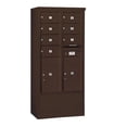 thumbnail image 2 of Salsbury Industries Freestanding USPS 10 Door Front Load 4C Horizontal Mail Center, 2 of 4