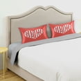 thumbnail image 5 of Dailycode Satin Pillow Case Standard Silk Pillow Cover for Hair and Skin Envelope Closure Love Heart and Red Roses 20"x26", 5 of 9