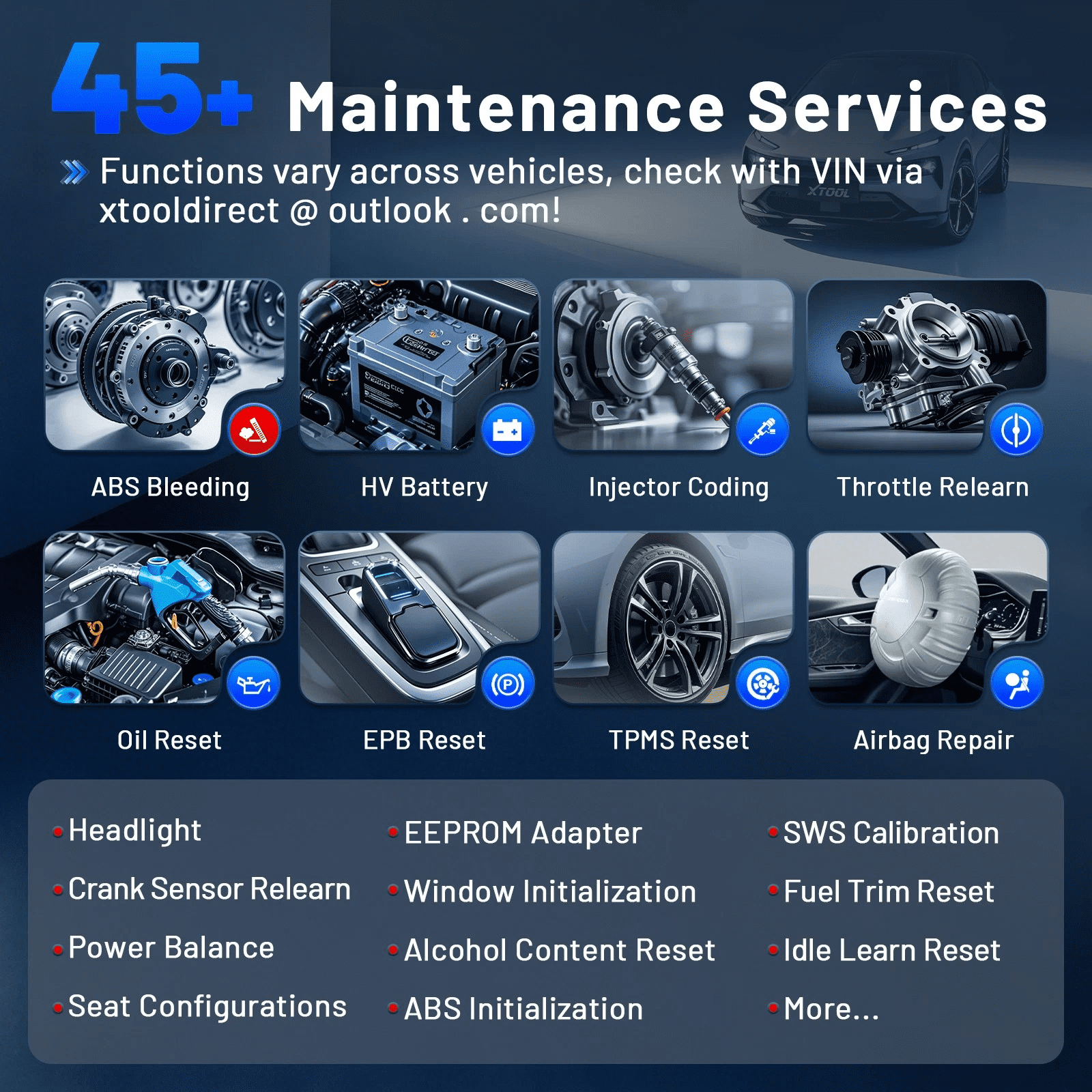 XTOOL D9 MAX Automotive Diagnostic Scanner, Bluetooth Full System Bi Directional Scan Tool, J2534 Repr0gramming Tool, Topology Mapping, 45+ Resets, with KC501 KS-1 SK1 M822 Key Fob Programmer Set