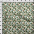 thumbnail image 4 of oneOone Rayon Forest Green Fabric Tropical Leaf Sewing Craft Projects Fabric Prints By Yard 56 Inch Wide, 4 of 5
