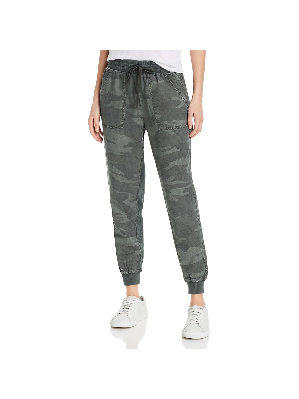 Splendid - Splendid Womens Linen Blend Camo Jogger Pants - Walmart.com - Walmart.com