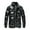 Black, variant on SanKhan Men Down Jacket Outwear Puffer Coats Casual Zip Up Windbreaker Lightweight Winter Jackets Black