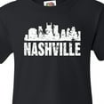 thumbnail image 4 of Inktastic Nashville Skyline Grunge Youth T-Shirt, 4 of 5