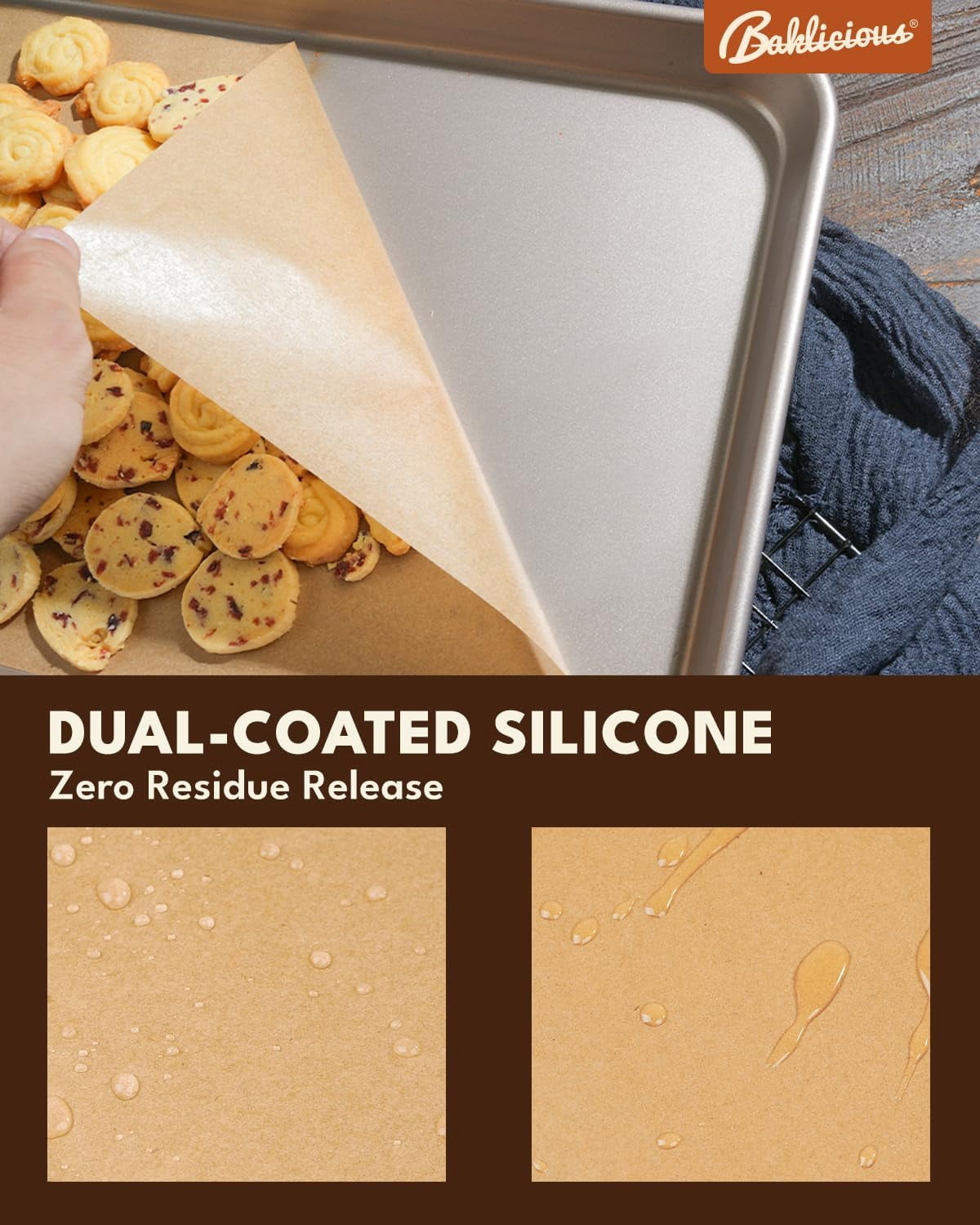 220 Pcs Unbleached Parchment Paper Baking Sheets, Pre-cut Heavy Duty Parchment Baking Paper for Air Fryer, Oven, Bakeware, Steaming, Cooking Bread, CupCake, Cookies