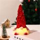 thumbnail image 1 of pstuiky Muñecas navideñas sin rostro decoradas con sombreros de lentejuelas pueden ser lindos adornos de enanos, 1 of 5