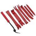 thumbnail image 1 of Audio Removal Tool Dash Remover Audio Pry Bar 8pcs Car Audio Disassembly Tool Set Panel Decoration Dashboard Removal Maintenance Repair KitRed, 1 of 8