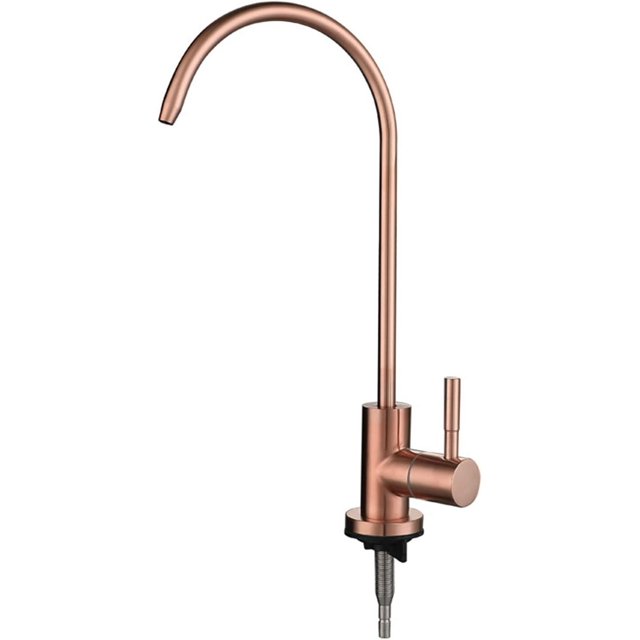 Grifo de cocina Grifo de cocina giratorio de acero inoxidable 304 Oro rosa